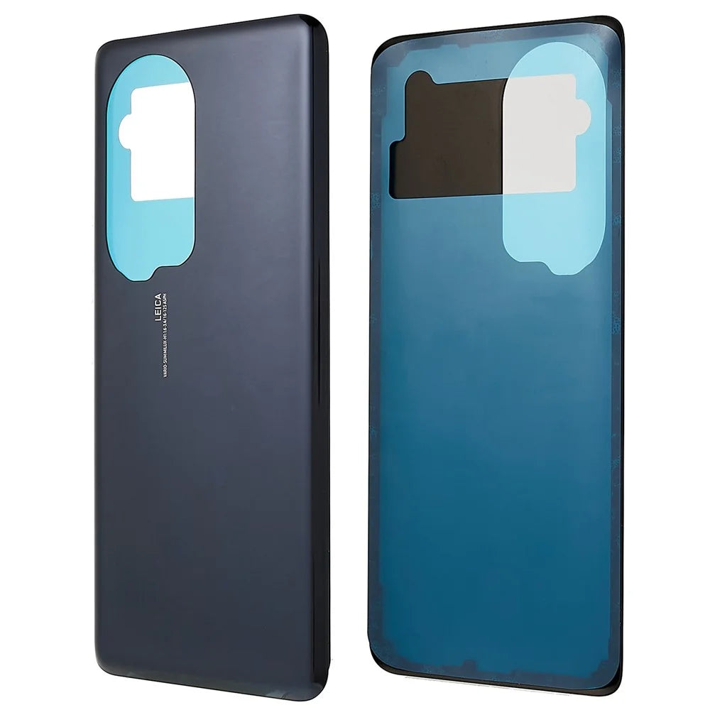 For Huawei P50 Pro 4G Battery Housing Cover with Adhesive Sticker Replacement Parts - Golden Black - 1