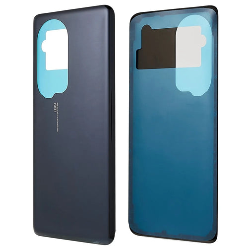 For Huawei P50 Pro 4G Battery Housing Cover with Adhesive Sticker Replacement Parts - Golden Black - 1