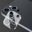 ENKAY HAT PRINCE For iPhone 17 Pro 2Pcs Camera Lens Protector  Integrated Tempered Glass Lens Film - Transparent - 5