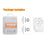 ENKAY HAT PRINCE For iPhone 17 Pro 2Pcs Camera Lens Protector  Integrated Tempered Glass Lens Film - Transparent - 6