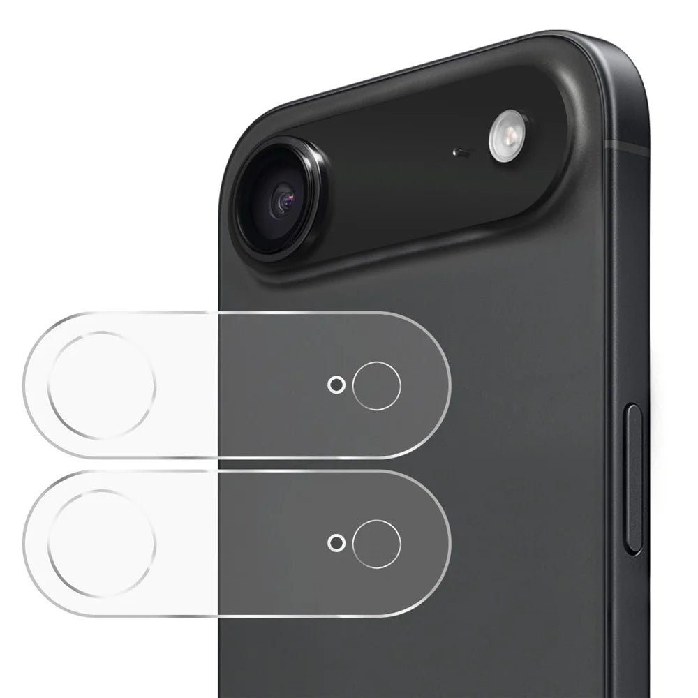 ENKAY HAT PRINCE For iPhone Air 2Pcs Camera Lens Protector  Integrated Tempered Glass Lens Film - Transparent - 1