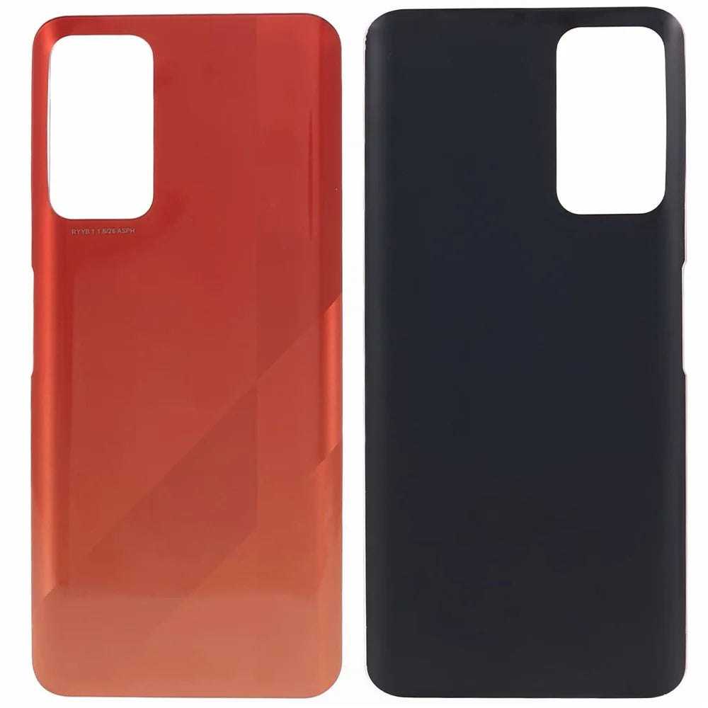 For Honor X10 5G Battery Housing Cover with Adhesive Sticker Replacement Parts - Orange - 1
