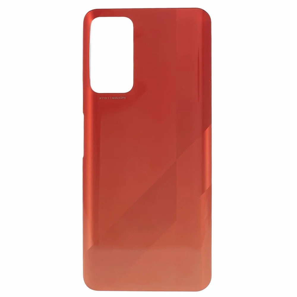 For Honor X10 5G Battery Housing Cover with Adhesive Sticker Replacement Parts - Orange - 2