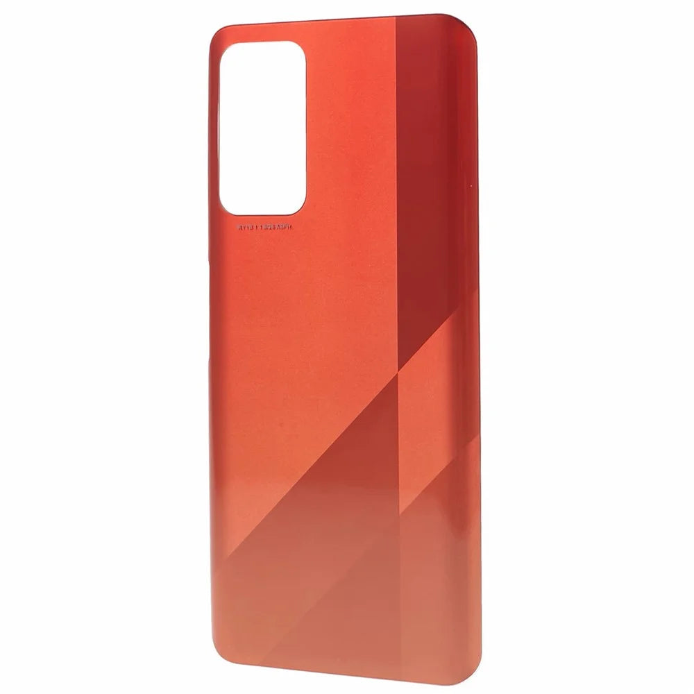 For Honor X10 5G Battery Housing Cover with Adhesive Sticker Replacement Parts - Orange - 4