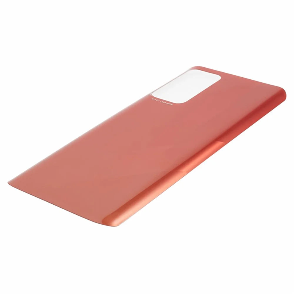 For Honor X10 5G Battery Housing Cover with Adhesive Sticker Replacement Parts - Orange - 5