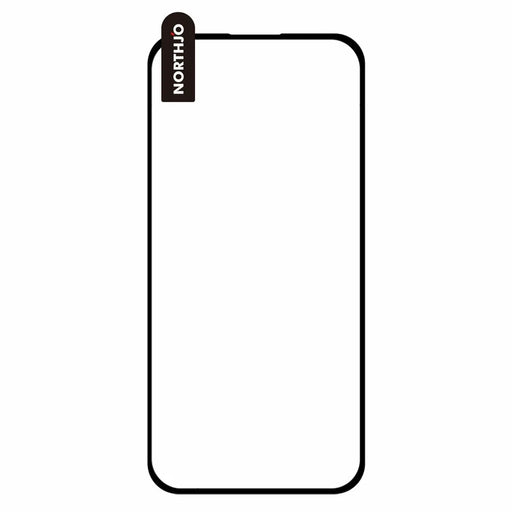 NORTHJO 2Pcs A+ Phone Screen Protector for iPhone 17 0.3mm 2.5D High Aluminum-silicon Glass Silk Printing Film - 2
