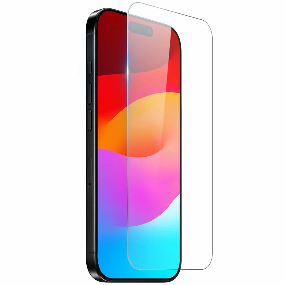 NORTHJO A+ For iPhone 18 Pro / 17 Pro Screen Protector Clarity 0.3mm 2.5D Tempered Glass Film - 3