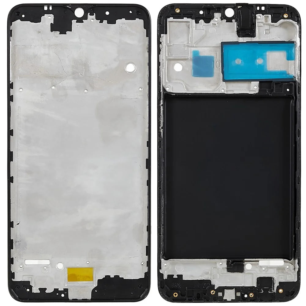 For Samsung Galaxy A10 A105 Front Housing Frame Repair Part (without Logo) - Black - 1