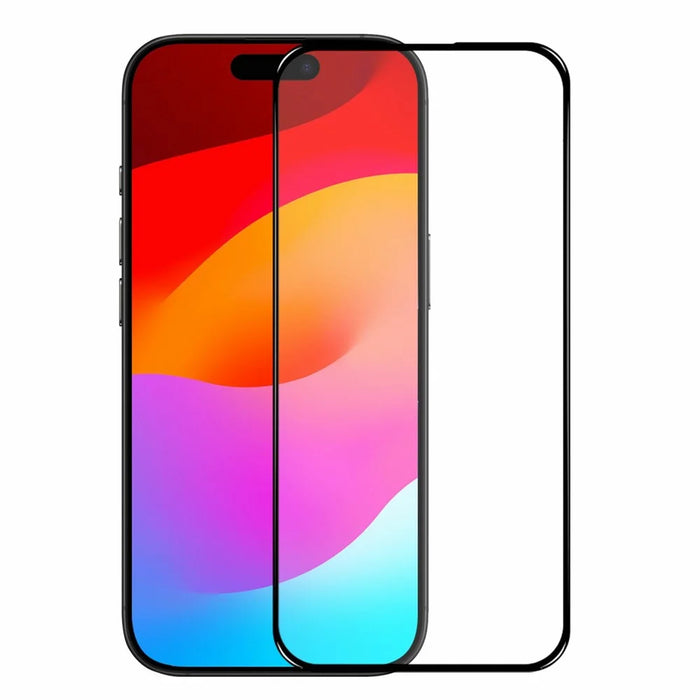 NORTHJO A+ Screen Protector for iPhone 17 High Aluminum-Silicon Film 0.3mm 2.5D Black Edge Silk Printing - 1