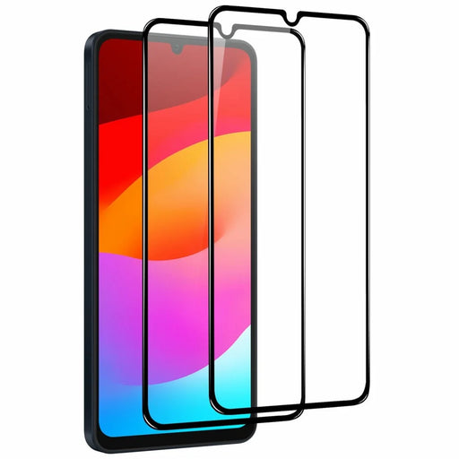 NORTHJO 2Pcs A+ Phone Screen Protector for Samsung Galaxy A08 4G / A07 4G / A06 4G / A06 5G 0.3mm 2.5D High Aluminum-silicon Glass Silk Printing Film - 1