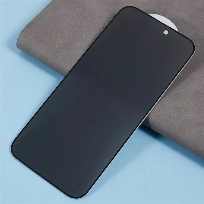 For iPhone 17 Pro Max Tempered Glass Film Anti-Peep Privacy Protection Screen Protector Full Glue - 3