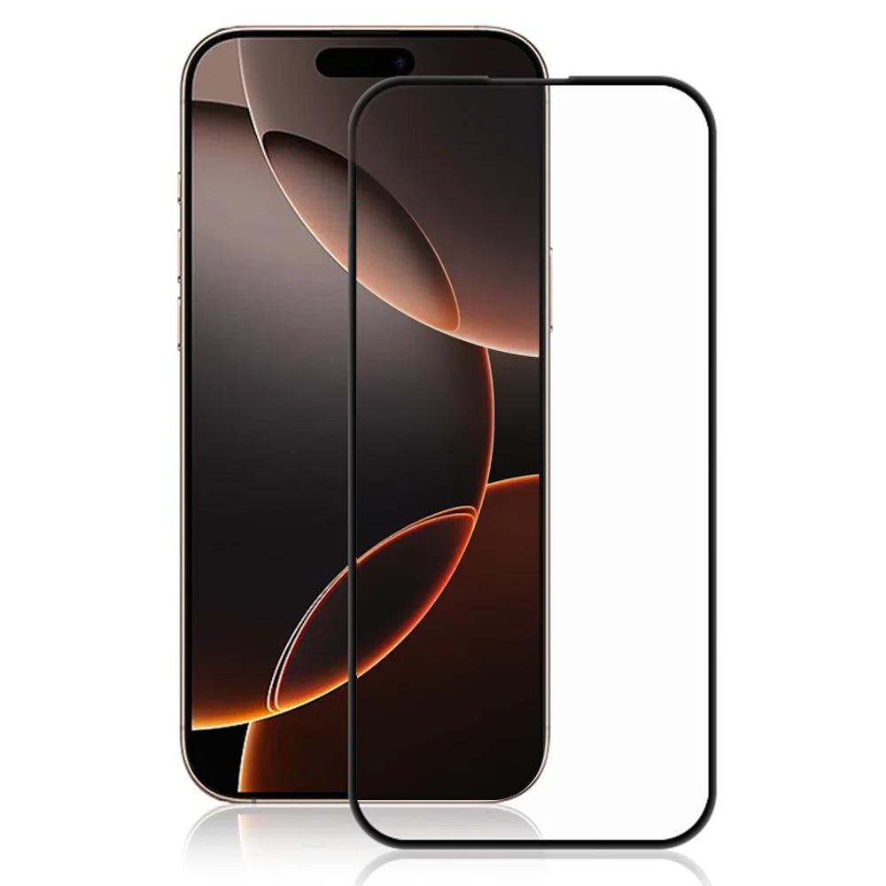 AMORUS For iPhone 17 Screen Protector Anti-Shatter Tempered Glass Film - Black - 1