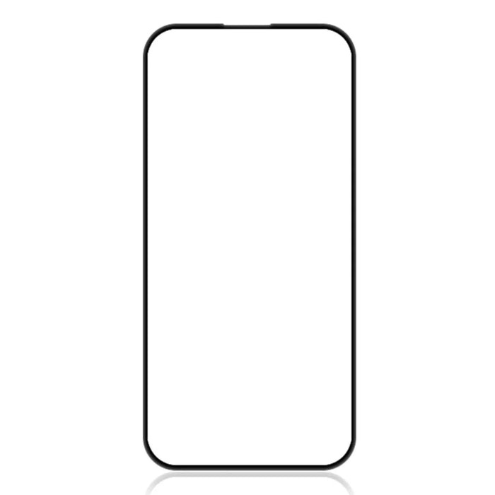 AMORUS 2Pcs For iPhone 17 Screen Protector Shatterproof Silk Printing Tempered Glass Film - Black - 2