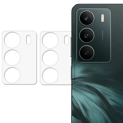 2Pcs For Realme C71 4G Camera Lens Protector 3D Arc Edge Anti-Scratch Tempered Glass Lens Film - 1