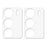2Pcs For Realme C71 4G Camera Lens Protector 3D Arc Edge Anti-Scratch Tempered Glass Lens Film - 2