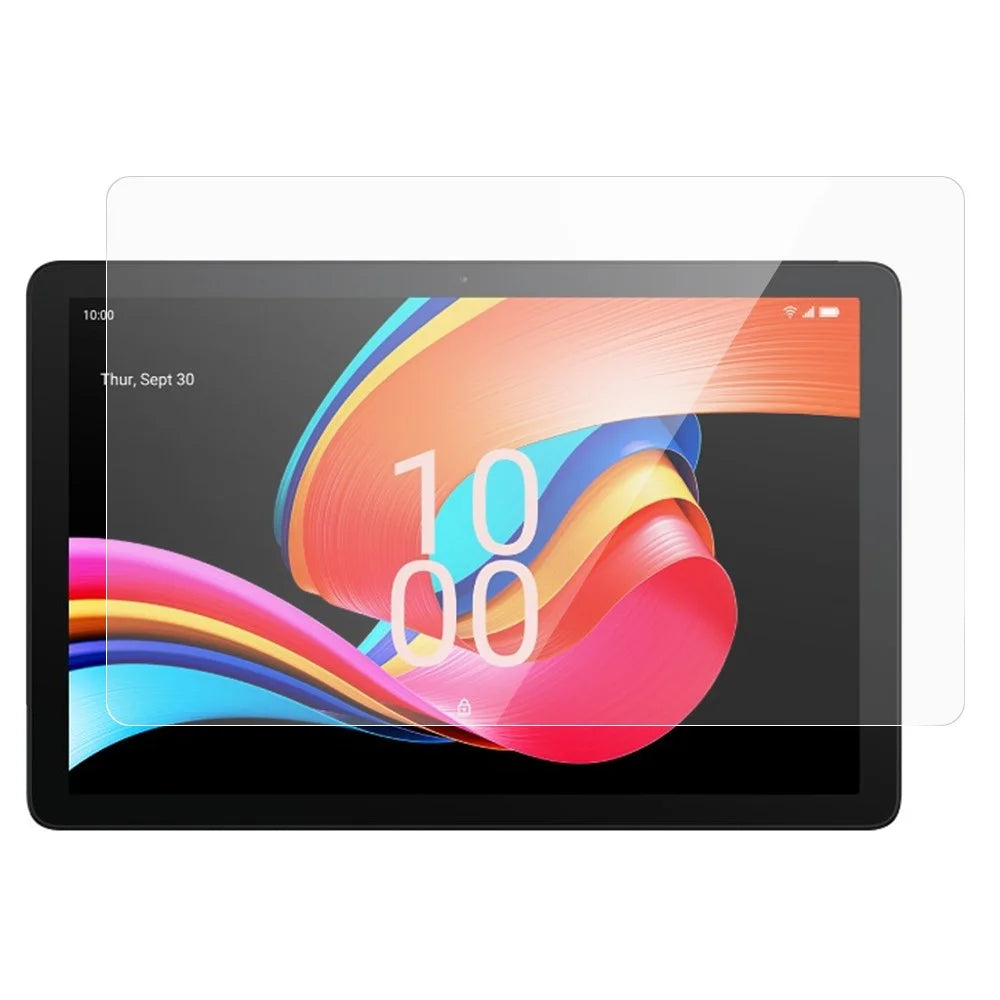 For TCL Tab 10L Gen2 Tempered Glass Film 0.3mm Arc Edge HD Full Screen Protector - 1