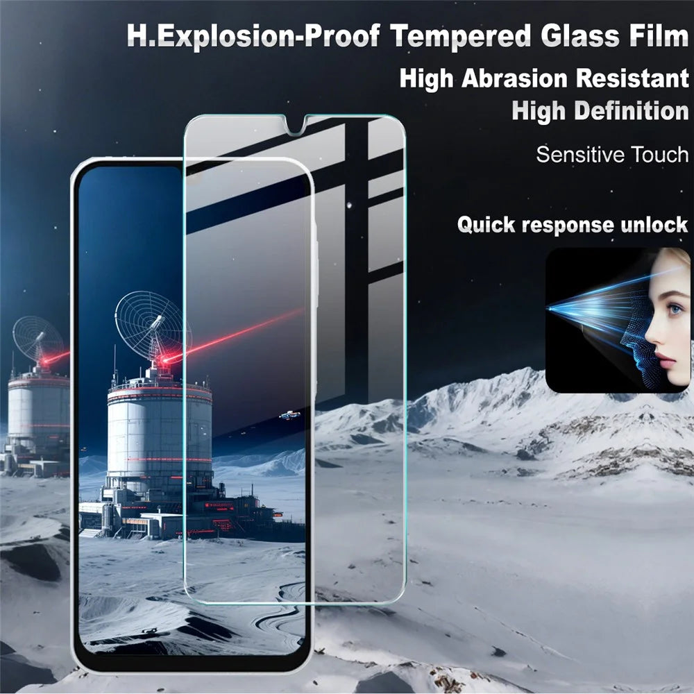 IMAK H Series For Samsung Galaxy A17 5G / A17 4G / A26 5G / A16 5G / A16 4G Tempered Glass Screen Protector Shatter-Proof Protection - 3