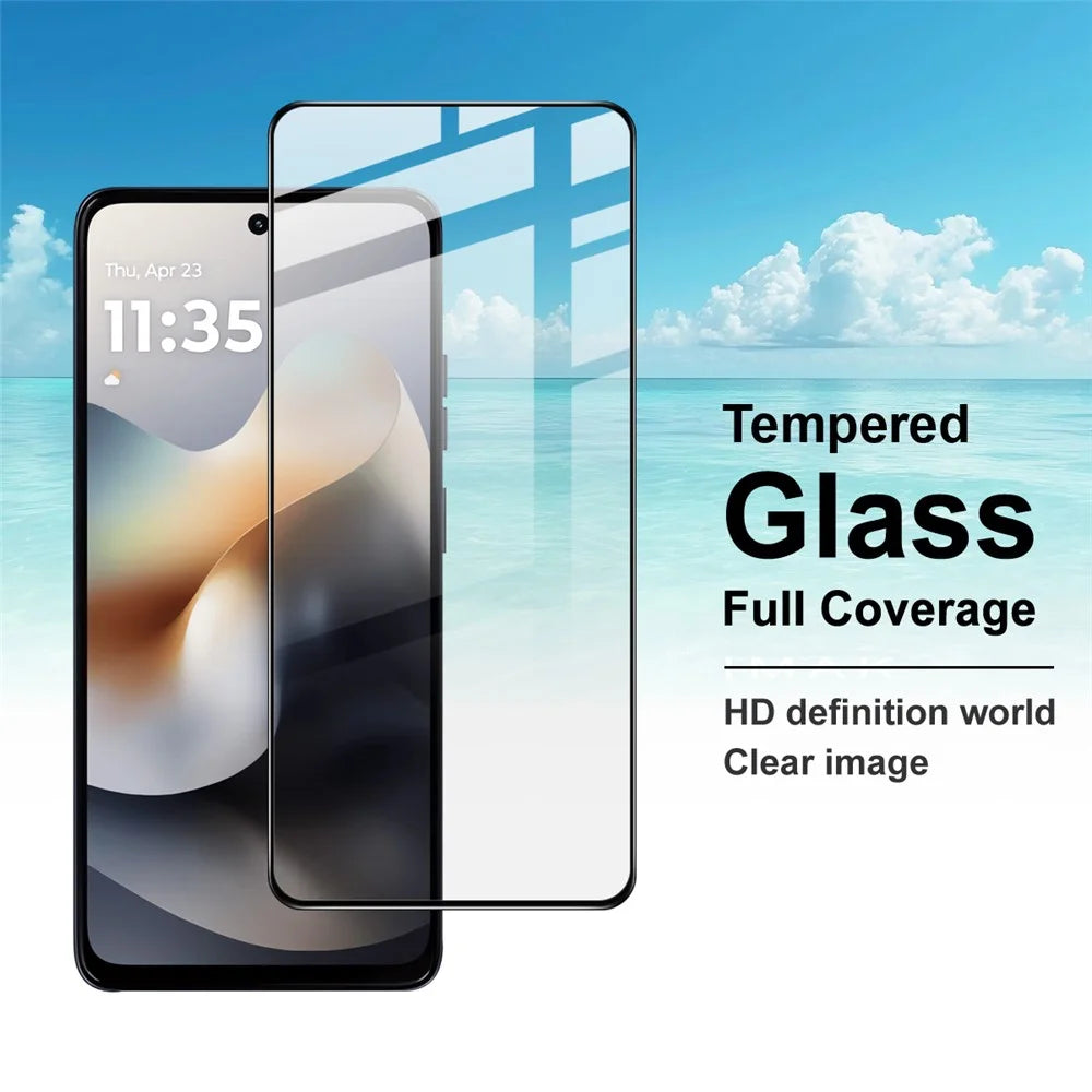 IMAK Pro+ Series For Motorola Moto G56 5G Tempered Glass Full Screen Protector Sensitive Touch Film - 2