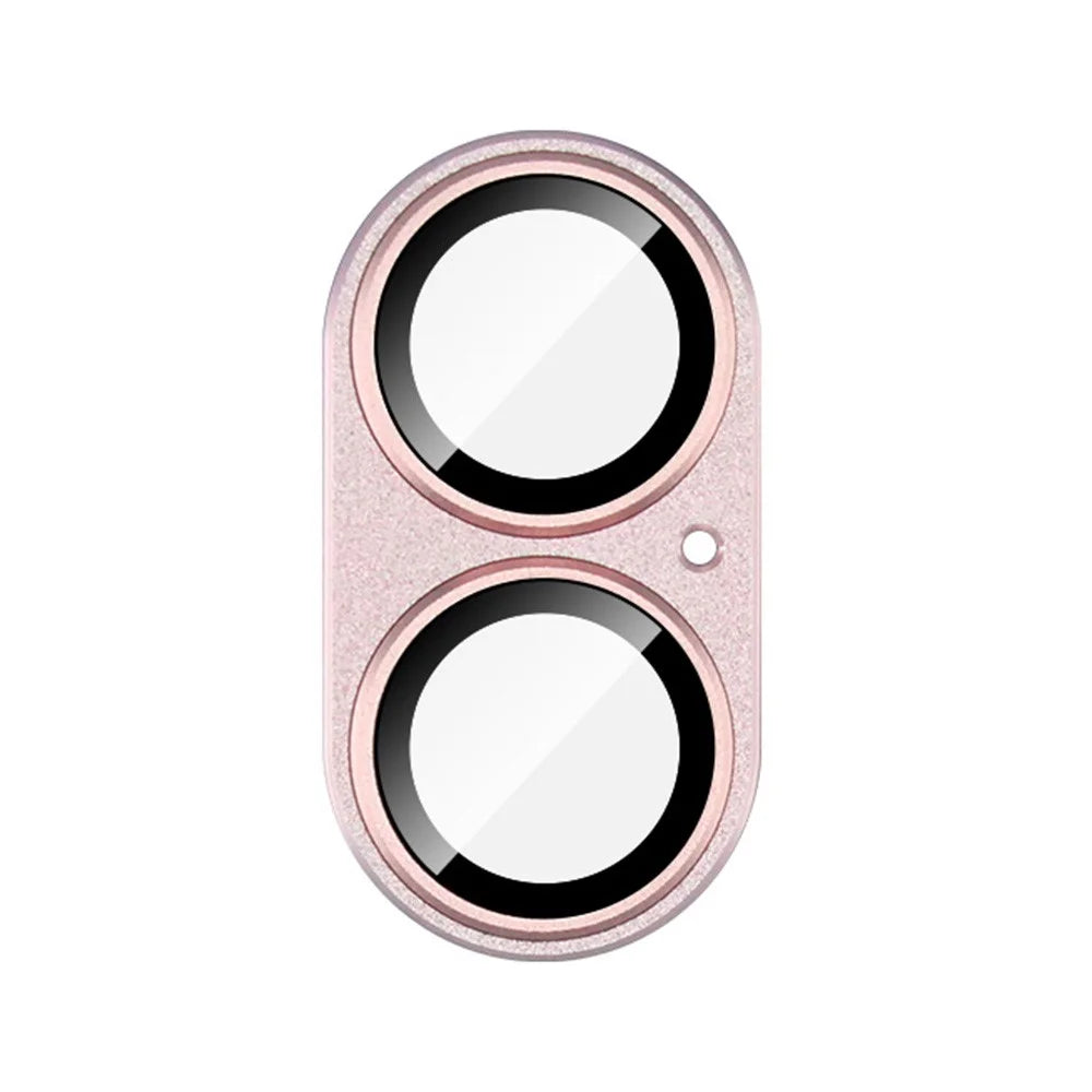 IMAK For iPhone 17 Camera Lens Film Metal Lens Cap + Tempered Glass Lens Protector - Pink - 2