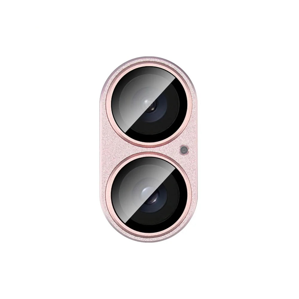 IMAK For iPhone 17 Camera Lens Film Metal Lens Cap + Tempered Glass Lens Protector - Pink - 6