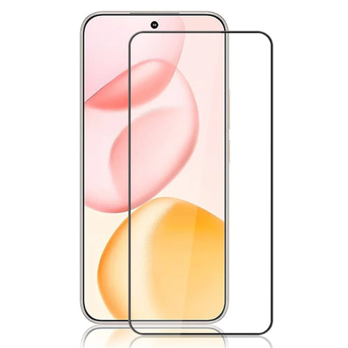 AMORUS For Honor 400 5G (Global) Screen Protector Anti-Shatter Tempered Glass Film - Black - 1
