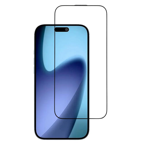 For iPhone Air Screen Protector Electroplated Ultra Clear Tempered Glass Film with Dust-Proof Mesh - 1