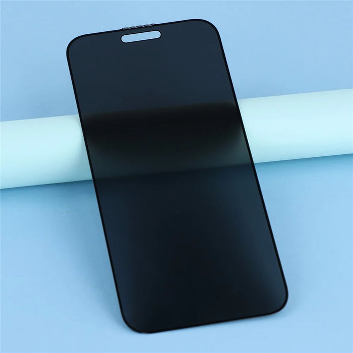 For iPhone 17 Pro Privacy Screen Protector Full Glue Anti-Spy Tempered Glass Film with Dust-Proof Mesh - 4