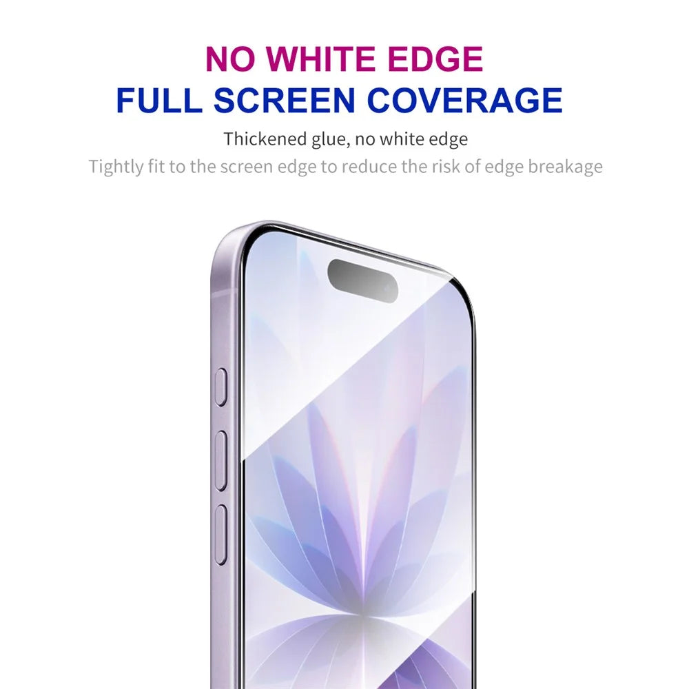 ENKAY HAT PRINCE For iPhone 17 Screen Protector   9H Silk Printing Thick Glue 0.26mm Tempered Glass - Transparent - 2