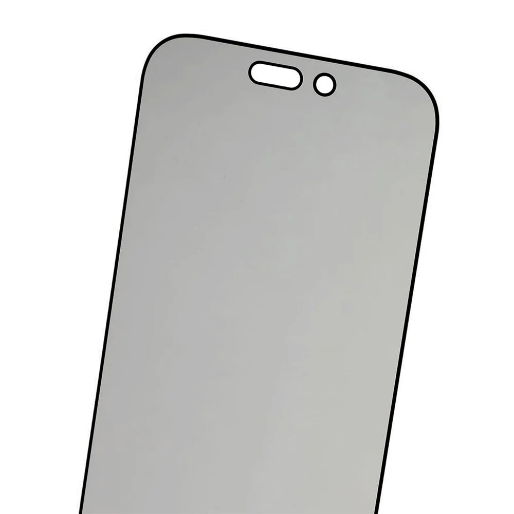 For iPhone 17 Pro Max Privacy Screen Protector Full Coverage Anti Spy Tempered Glass Film Silk Printing - 3