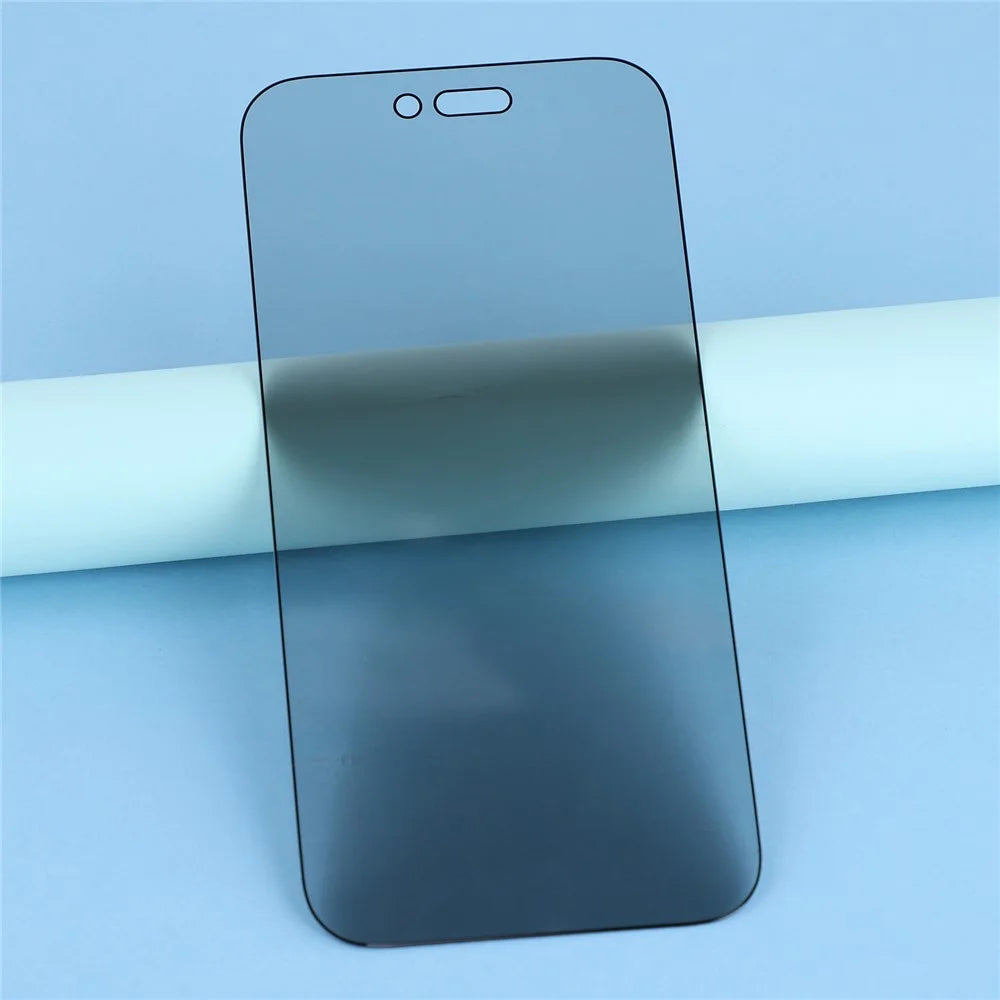 For iPhone Air Privacy Screen Protector Full Coverage Anti Spy Tempered Glass Film Silk Printing - 5