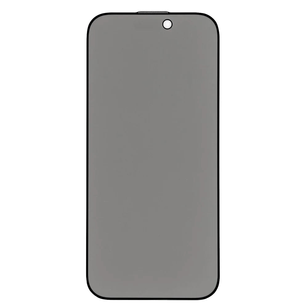 For iPhone 17 Privacy Screen Protector Matte Silk Printing Anti-Spy Tempered Glass Film with Dust-Proof Mesh - 2