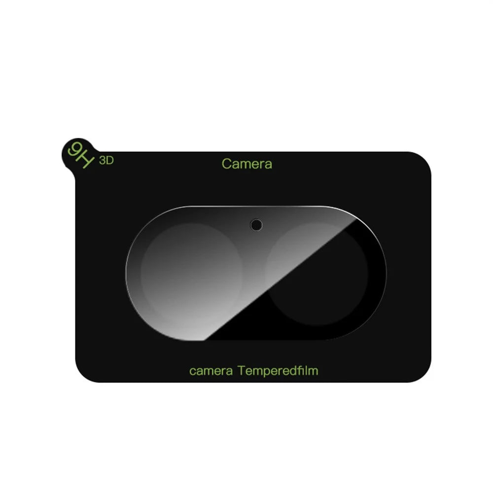 RURIHAI For iPhone 17 Camera Lens Protector High Aluminium Silicon Glass Silk Printing Lens Film - 3