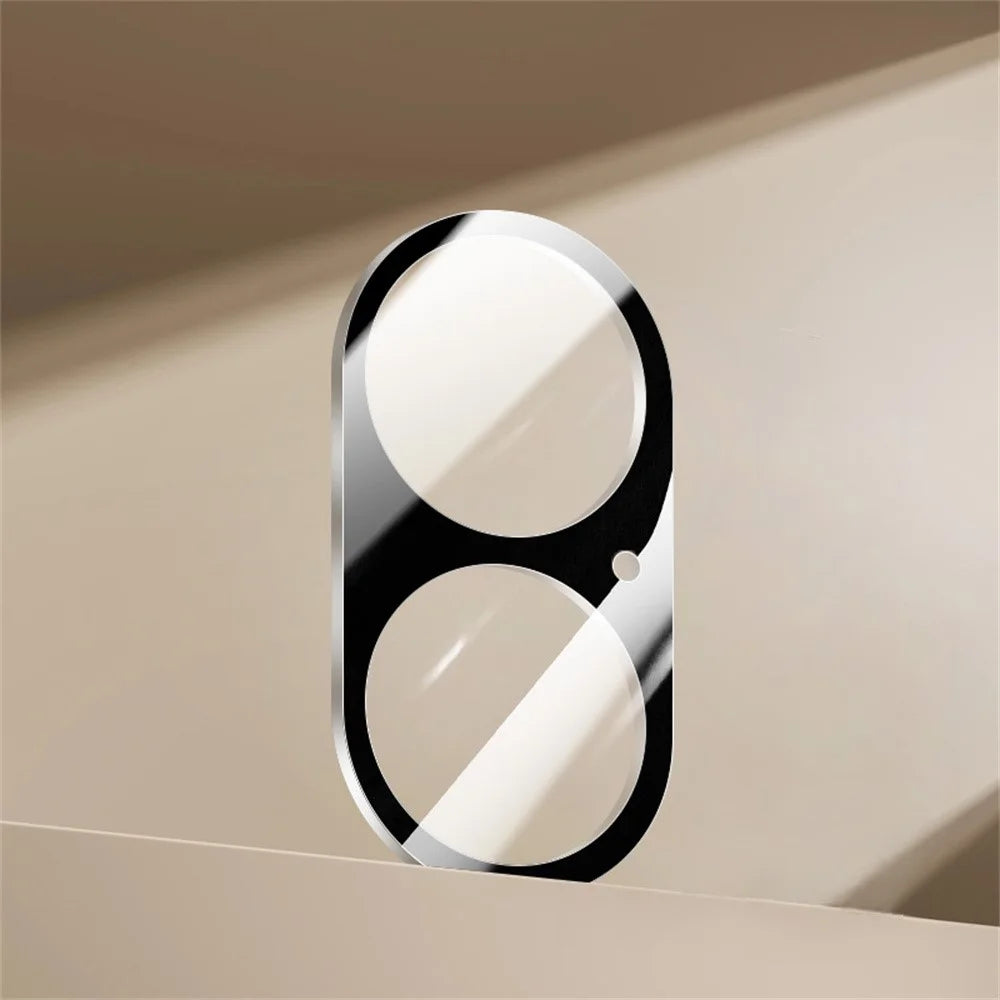 RURIHAI For iPhone 17 Camera Lens Protector High Aluminium Silicon Glass Silk Printing Lens Film - 4