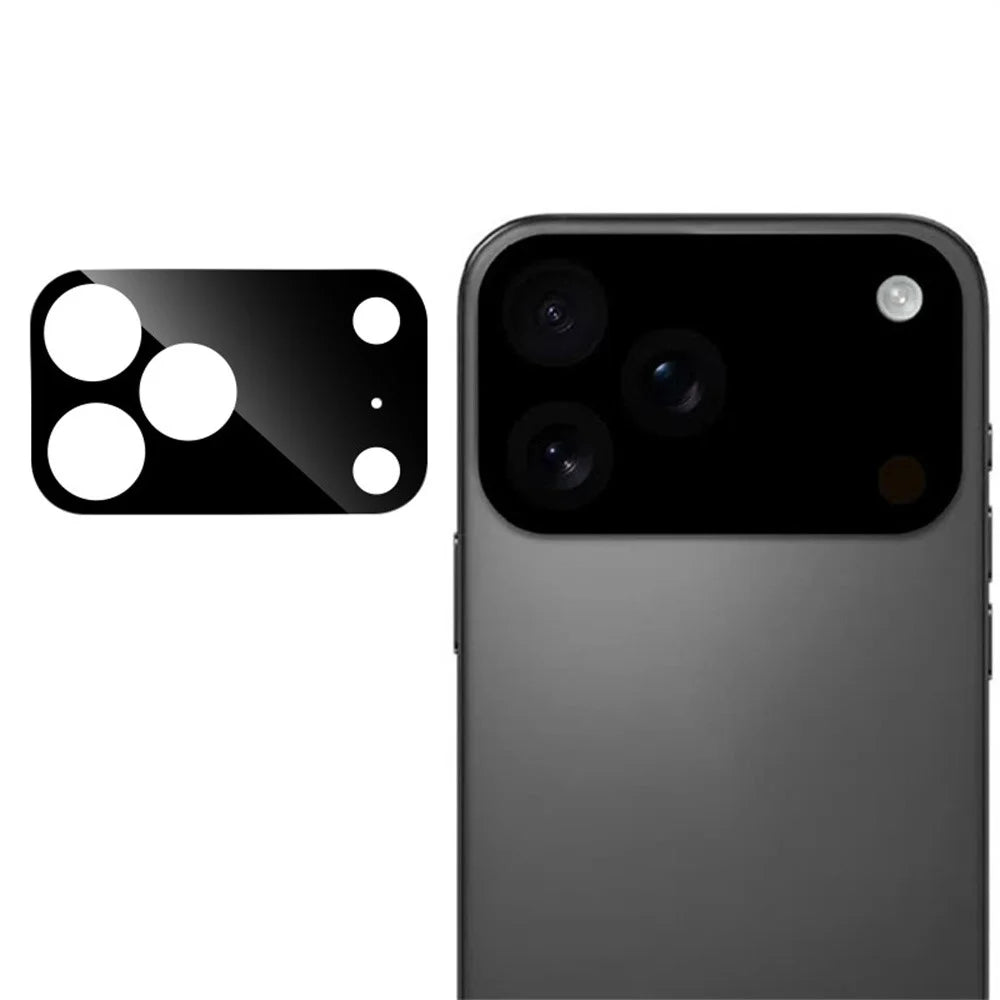RURIHAI For iPhone 17 Pro Max Camera Lens Protector High Aluminium Silicon Glass Silk Printing Lens Film - 1