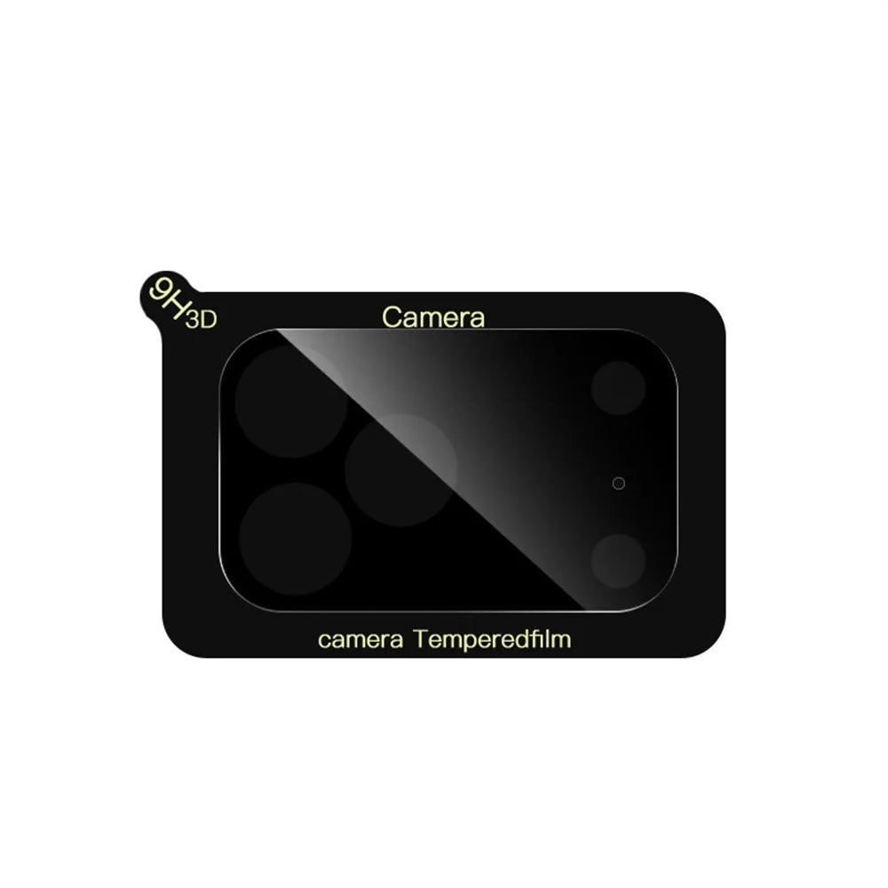 RURIHAI For iPhone 17 Pro Max Camera Lens Protector High Aluminium Silicon Glass Silk Printing Lens Film - 3