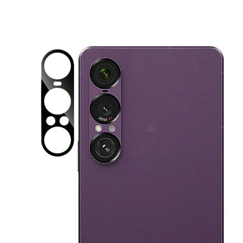 RURIHAI For Sony Xperia 1 VII Camera Lens Protector High Aluminium Silicon Glass Silk Printing Lens Film - 1
