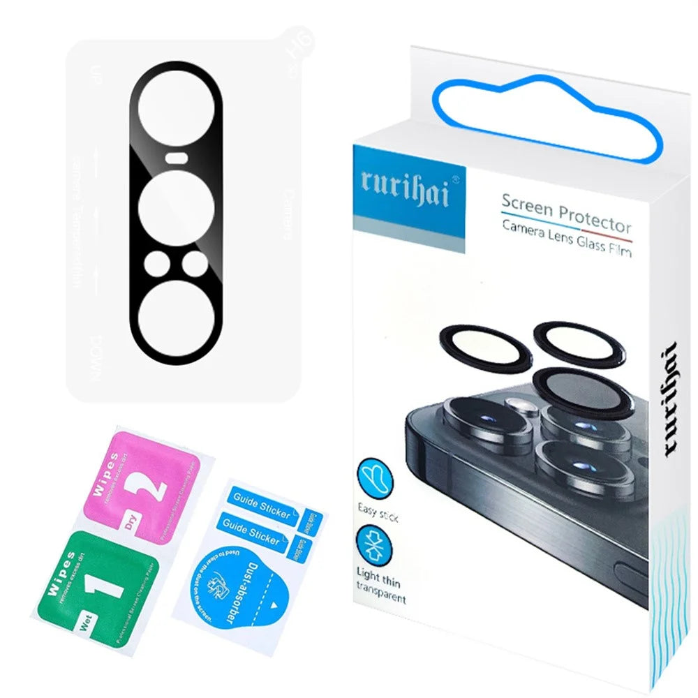 RURIHAI For Sony Xperia 1 VII Camera Lens Protector High Aluminium Silicon Glass Silk Printing Lens Film - 5