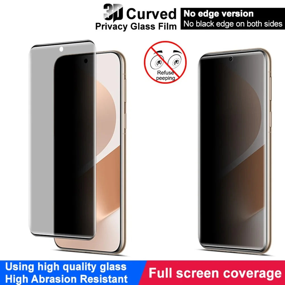 IMAK Anti Spy Screen Protector For Huawei Pura 80 Pro / Pura 80 Pro+ / Pura 80 Ultra , Tempered Glass Film (No Edge Version) - 5