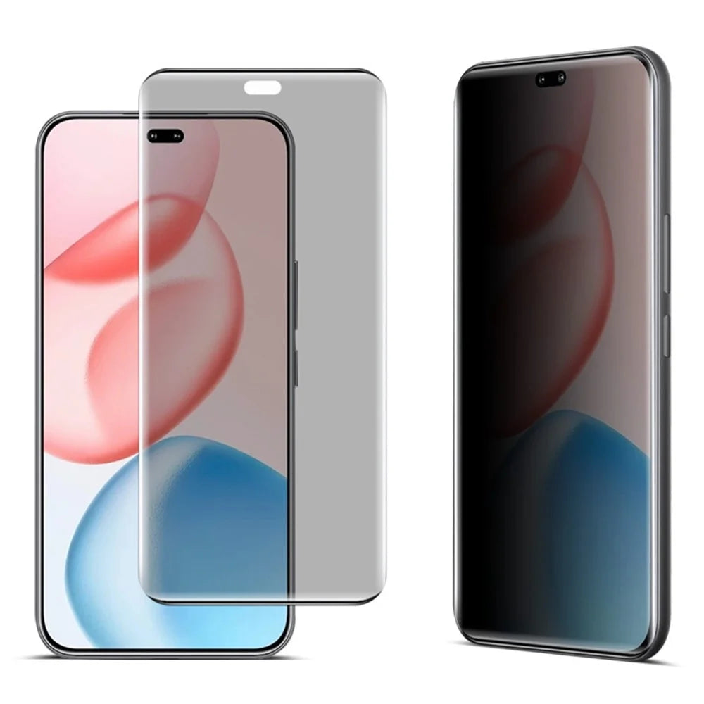 IMAK For Honor 400 Pro 5G (Global) Anti Spy Tempered Glass Screen Protector (No Edge Version) - 3