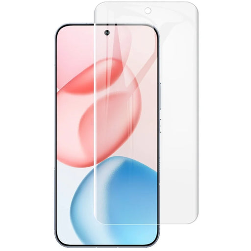 IMAK Hydrogel Film 4th For Honor 400 5G (Global) Screen Protector Ultra Clear Soft TPU Film (Fingerprint Unlock) - Transparent - 1
