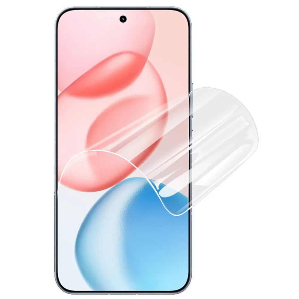 IMAK Hydrogel Film 4th For Honor 400 5G (Global) Screen Protector Ultra Clear Soft TPU Film (Fingerprint Unlock) - Transparent - 2