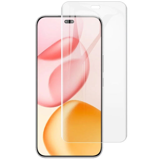 IMAK Hydrogel Film 4th For Honor 400 Pro 5G (Global) Screen Protector Ultra Clear Soft TPU Film (Fingerprint Unlock) - Transparent - 1