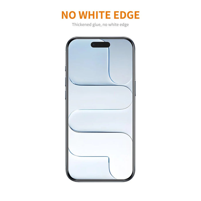 ENKAY HAT PRINCE For iPhone Air Screen Protector Thick Adhesive 9H Arc Edges High Aluminium-Silicon Glass Film - 2