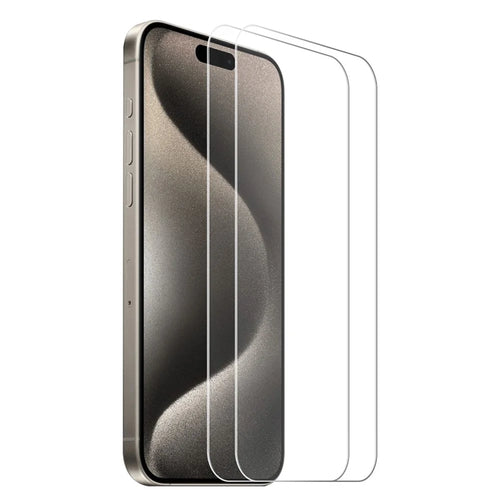 ENKAY HAT PRINCE 2Pcs For iPhone Air Screen Protector Thick Adhesive 9H Arc Edges High Aluminium-Silicon Glass Film - 1
