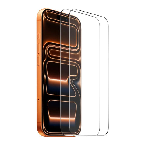 ENKAY HAT PRINCE 2Pcs For iPhone 18 Pro Max / 17 Pro Max Screen Protector Thick Adhesive 9H Arc Edges High Aluminium-Silicon Glass Film - 1
