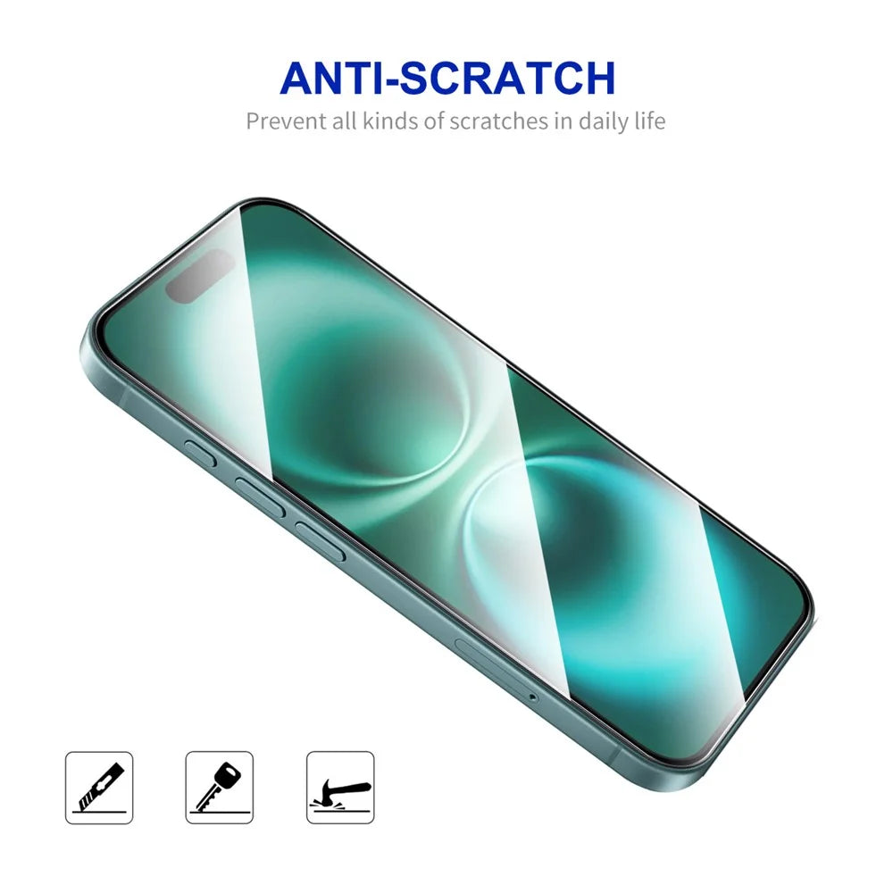 ENKAY HAT PRINCE For iPhone 18 Pro / 17 Pro Screen Protector Thick Adhesive 0.26mm 2.5D High Aluminium-Silicon Glass Film - 4