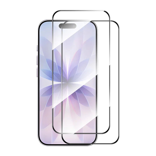 ENKAY HAT PRINCE 2Pcs For iPhone 17 Screen Protector Thick Adhesive 0.26mm 2.5D High Aluminium-Silicon Glass Film - 1
