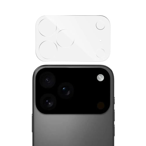 RURIHAI For iPhone 17 Pro Max Camera Lens Protector 3D Clear High Aluminum-Silicon Glass Lens Film - 1