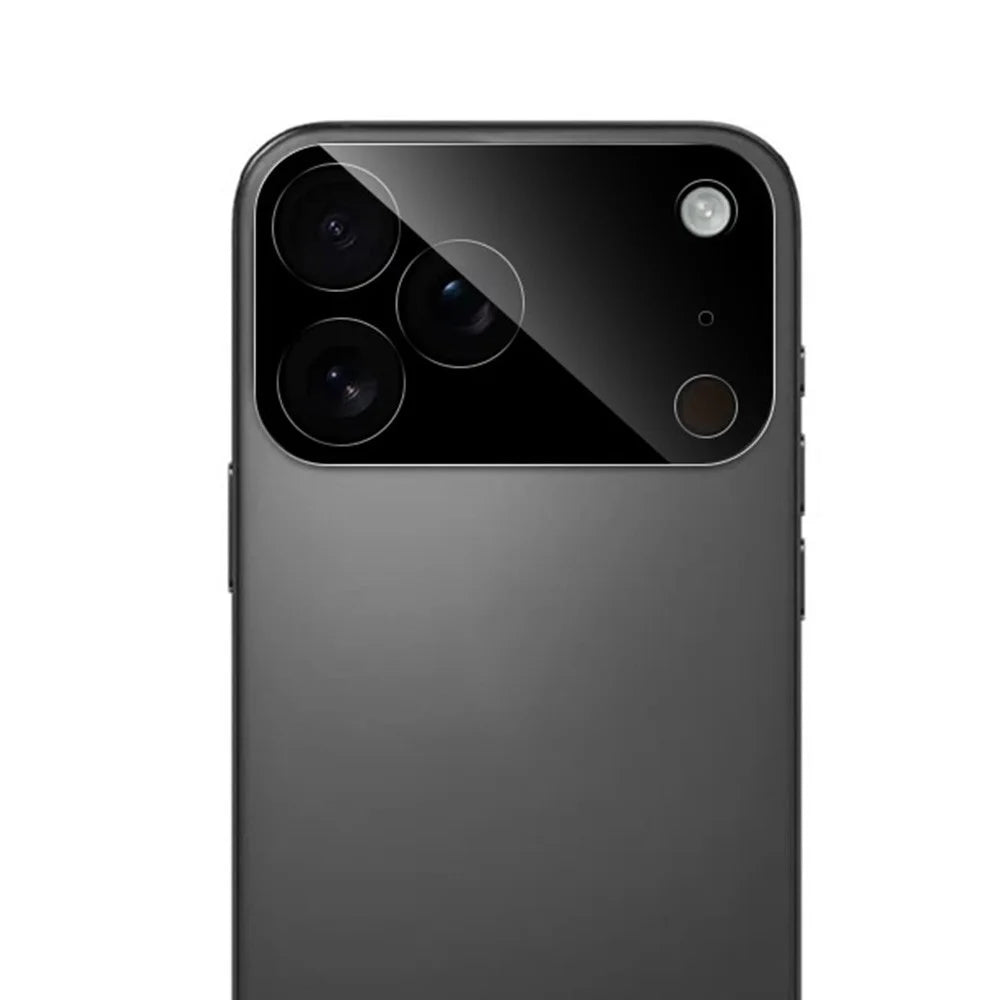 RURIHAI For iPhone 17 Pro Max Camera Lens Protector 3D Clear High Aluminum-Silicon Glass Lens Film - 2