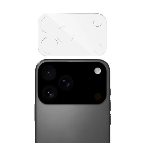RURIHAI For iPhone 17 Pro Camera Lens Protector 3D Clear High Aluminum-Silicon Glass Lens Film - 1